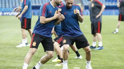 西葡内部教学赛｜斗牛士无声碾压练兵