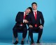 深圳男篮烈豹化身时尚男模 球场硬汉演绎创意写真新风尚